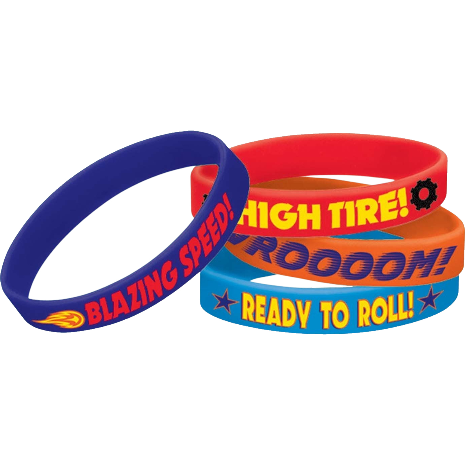 Blaze and the Monster Machines Rubber Wristbands (Pack of 6)
