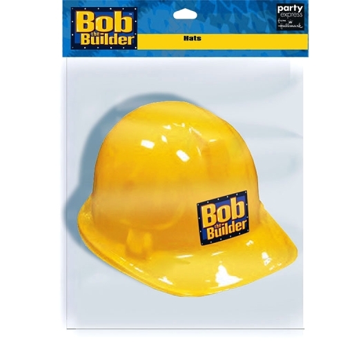 Bob The Builder Construction Hats (Pack of 4)