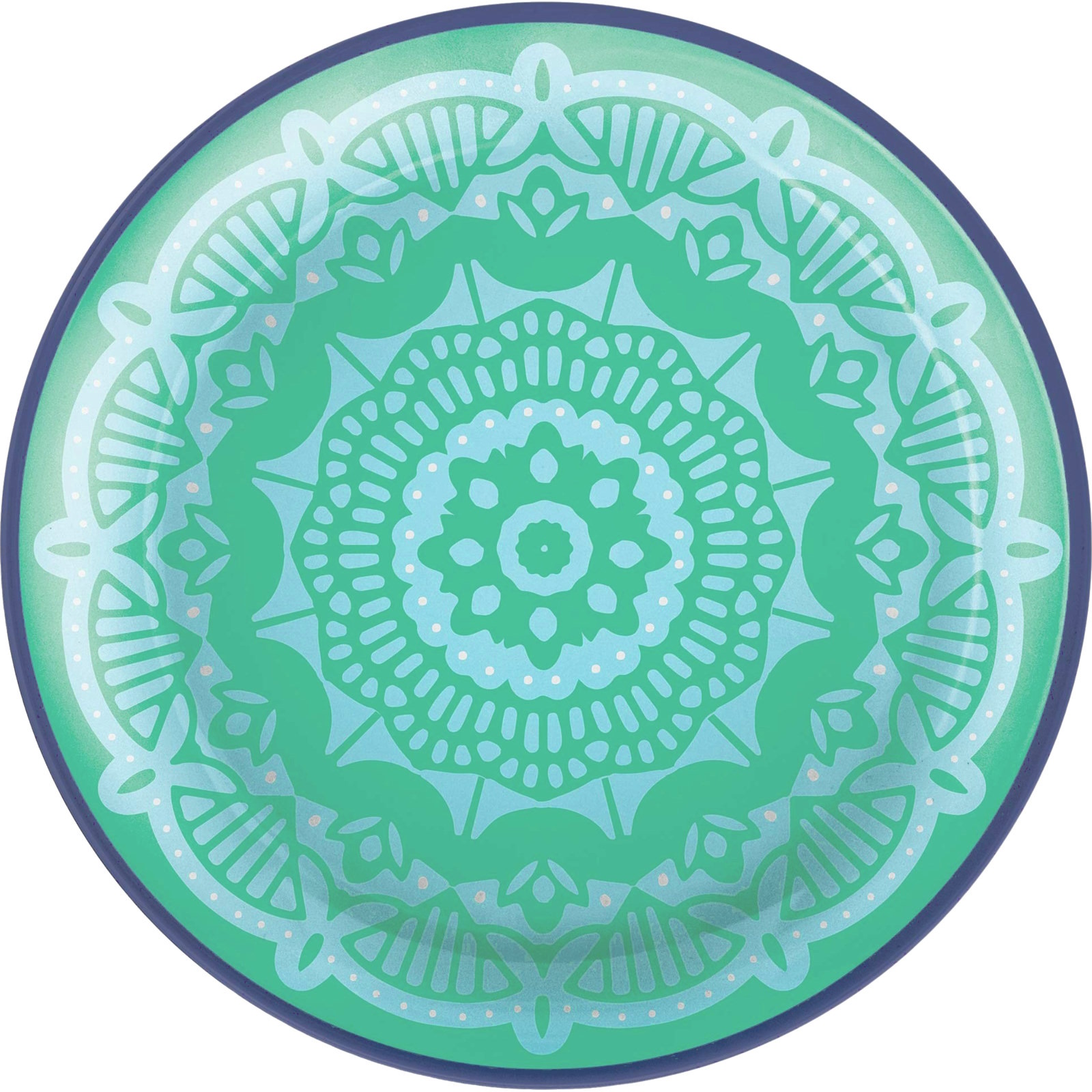 Boho Vibes Melamine Dinner Plates (Set of 4) 