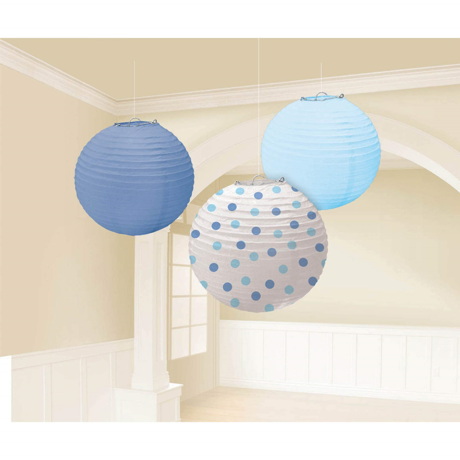 Paper Lanterns Baby Boy (Pack of 3)