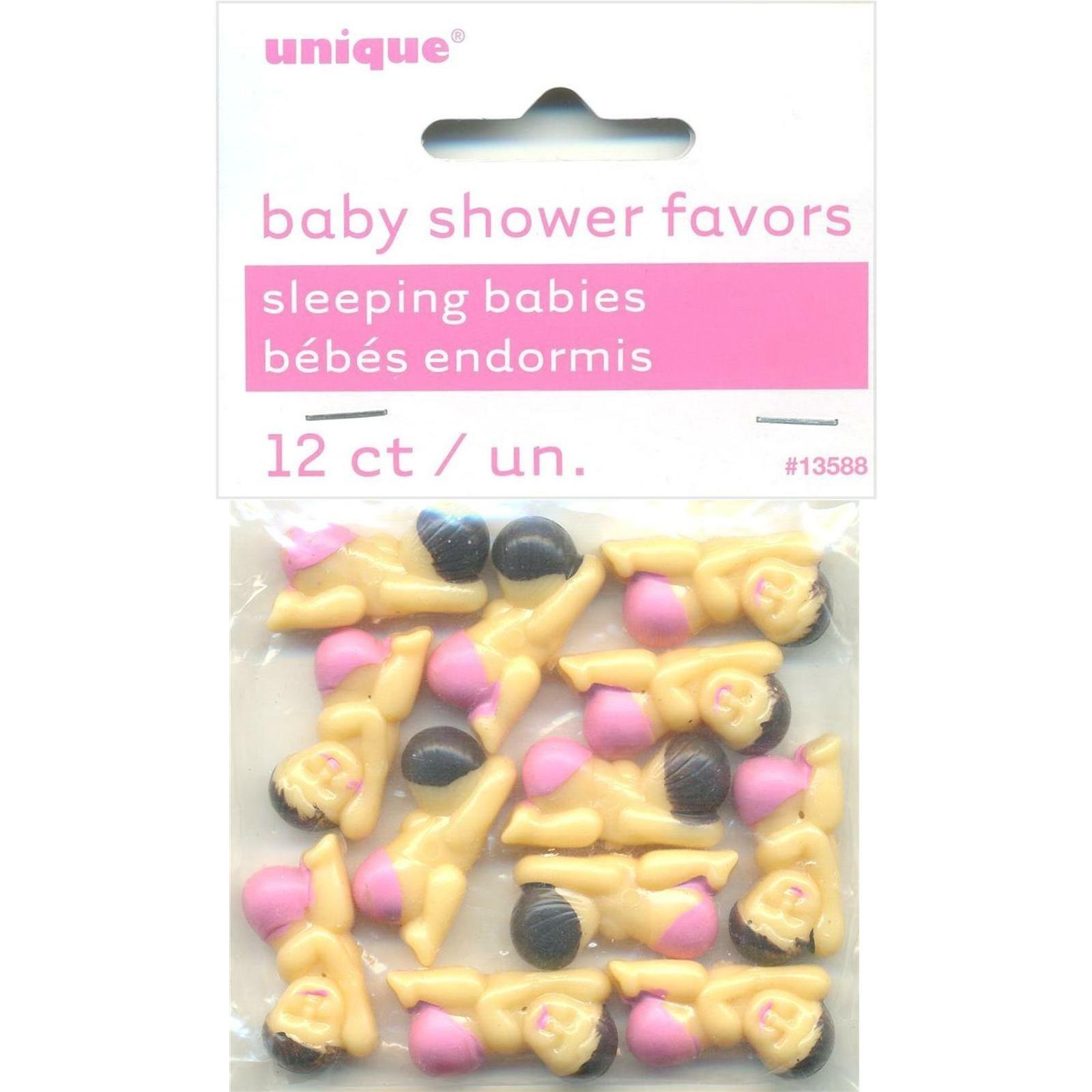 Mini Plastic Babies Girls (Pack of 12)