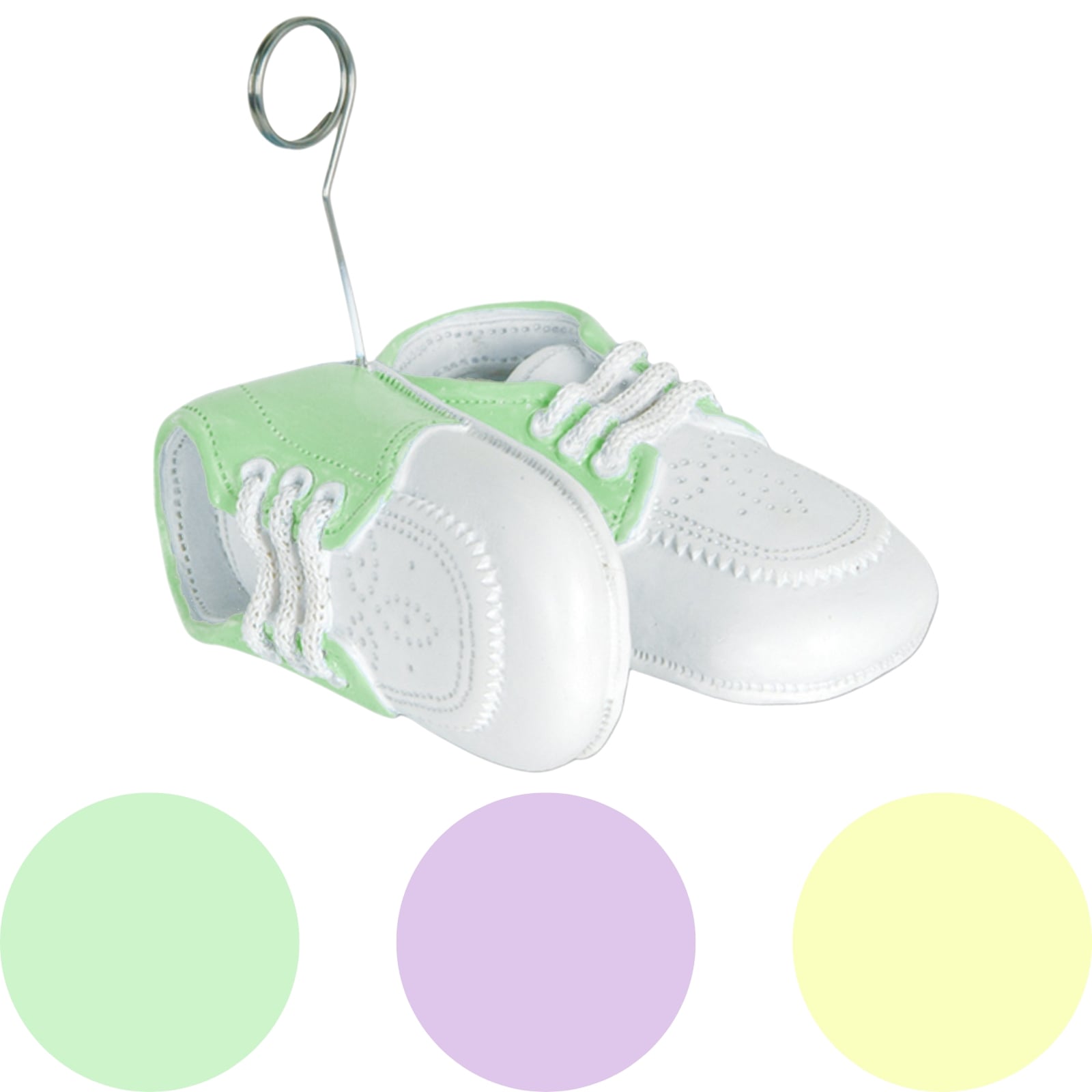 Baby Shoes Photo Holder And Balloon Weight