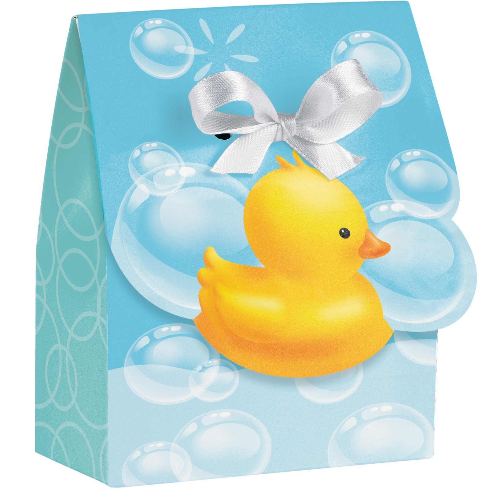 Bubble Bath Rubber Duck Mini Favour Boxes (Pack of 12)