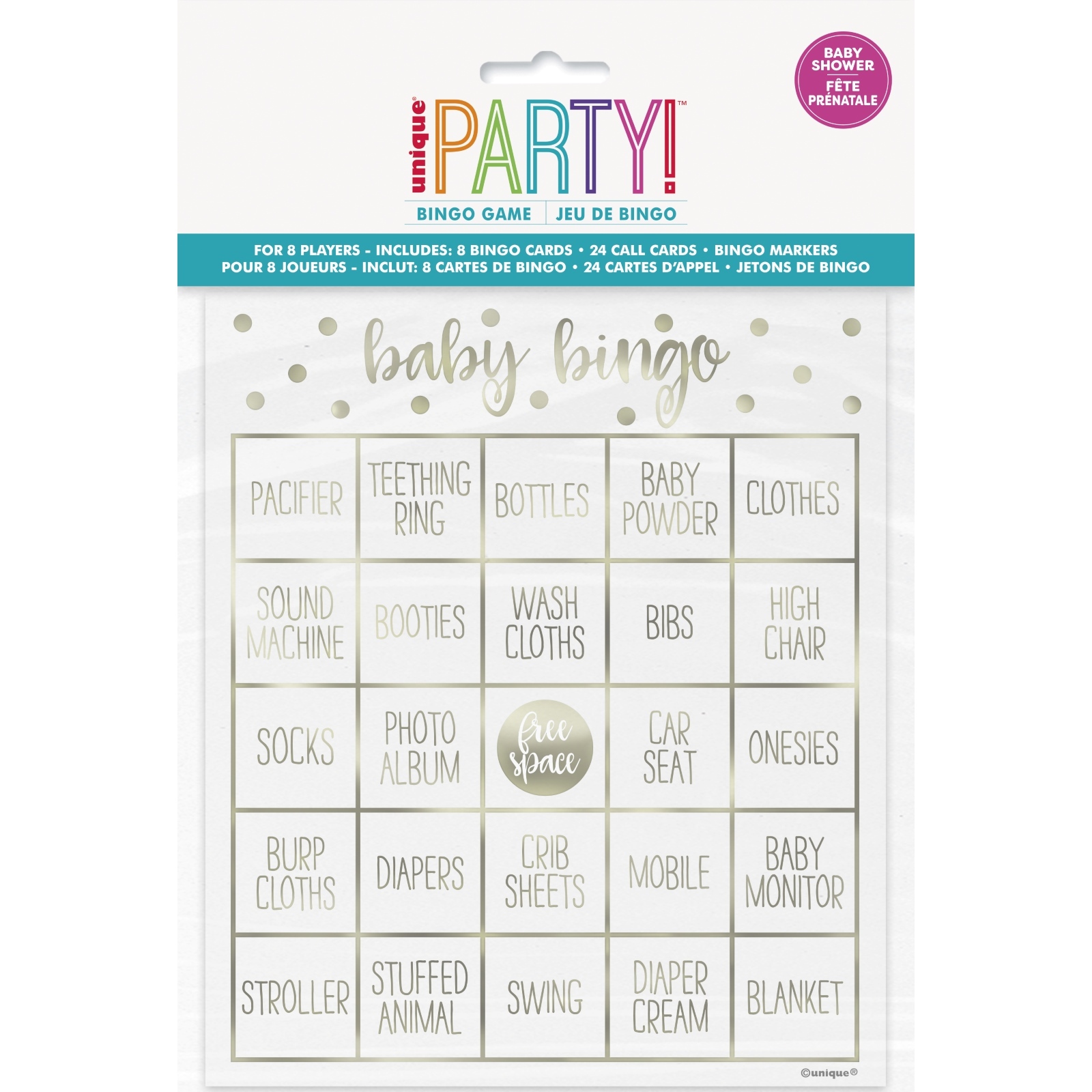 Oh Baby Bingo Cards