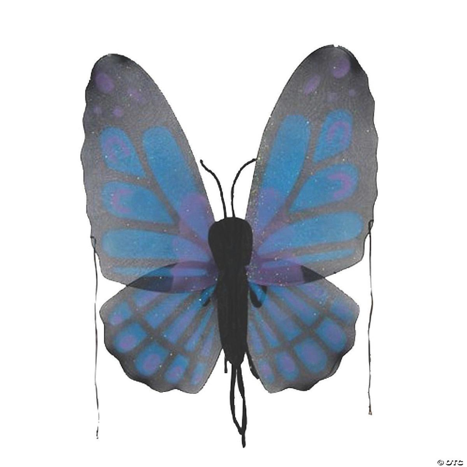 Blue Butterfly Wings Adult Costume Accessory