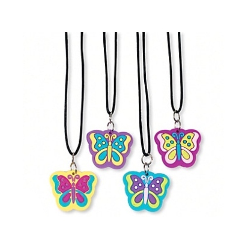 Butterfly Necklaces (Set of 4)