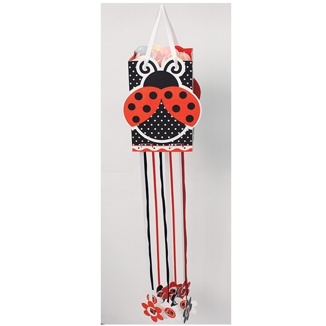 Ladybug Fancy Pull String Pinata