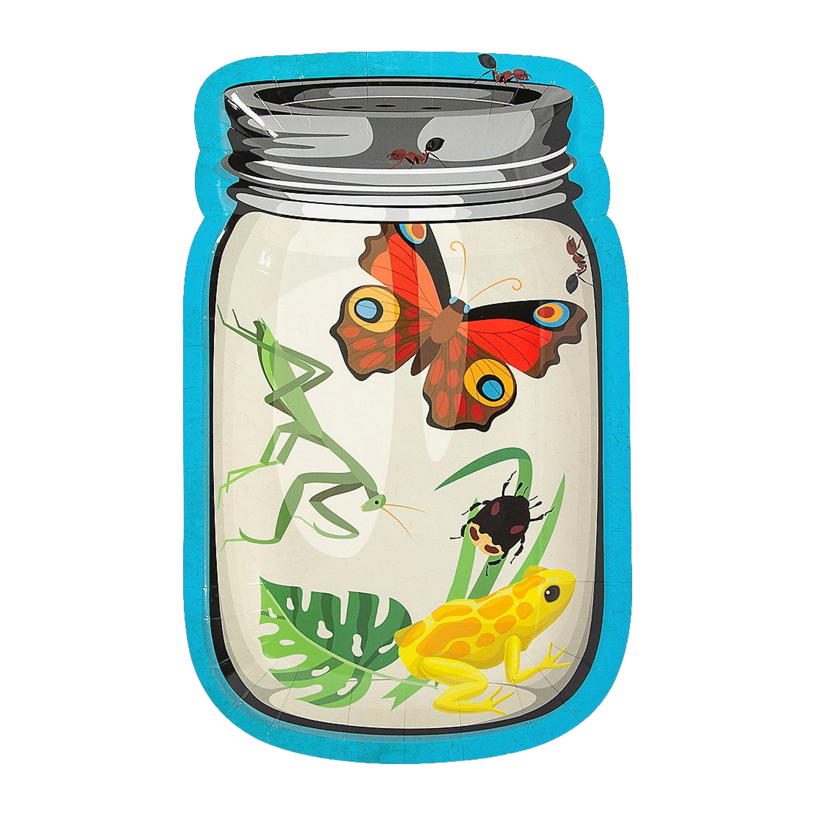 Backyard Adventures Bug Jar Paper Plates (Pack of 8)