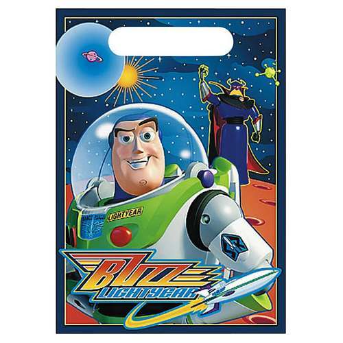 Buzz Lightyear Lolly/Treat Bags (Pack of 8)
