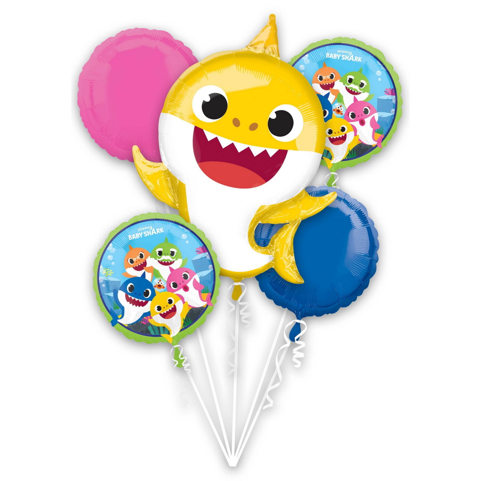 Baby Shark Helium Balloon Bouquet