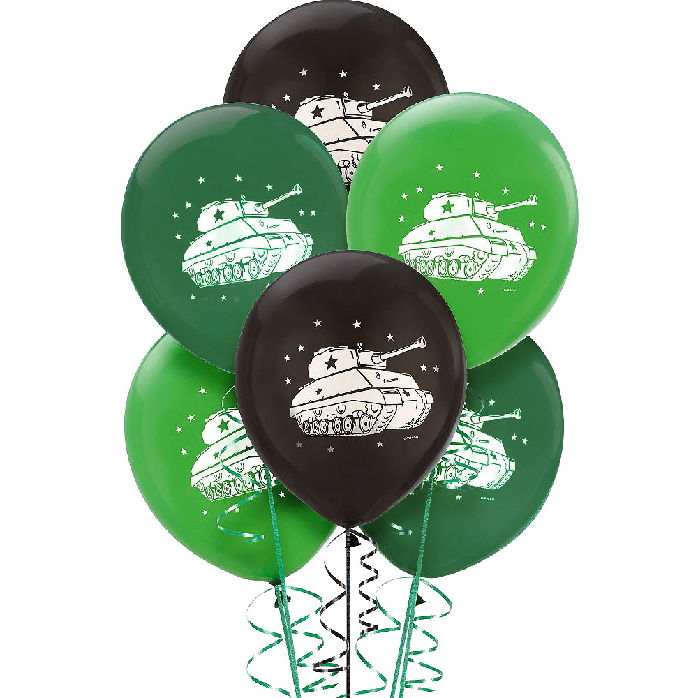 Camouflage Balloons (Pack of 6)