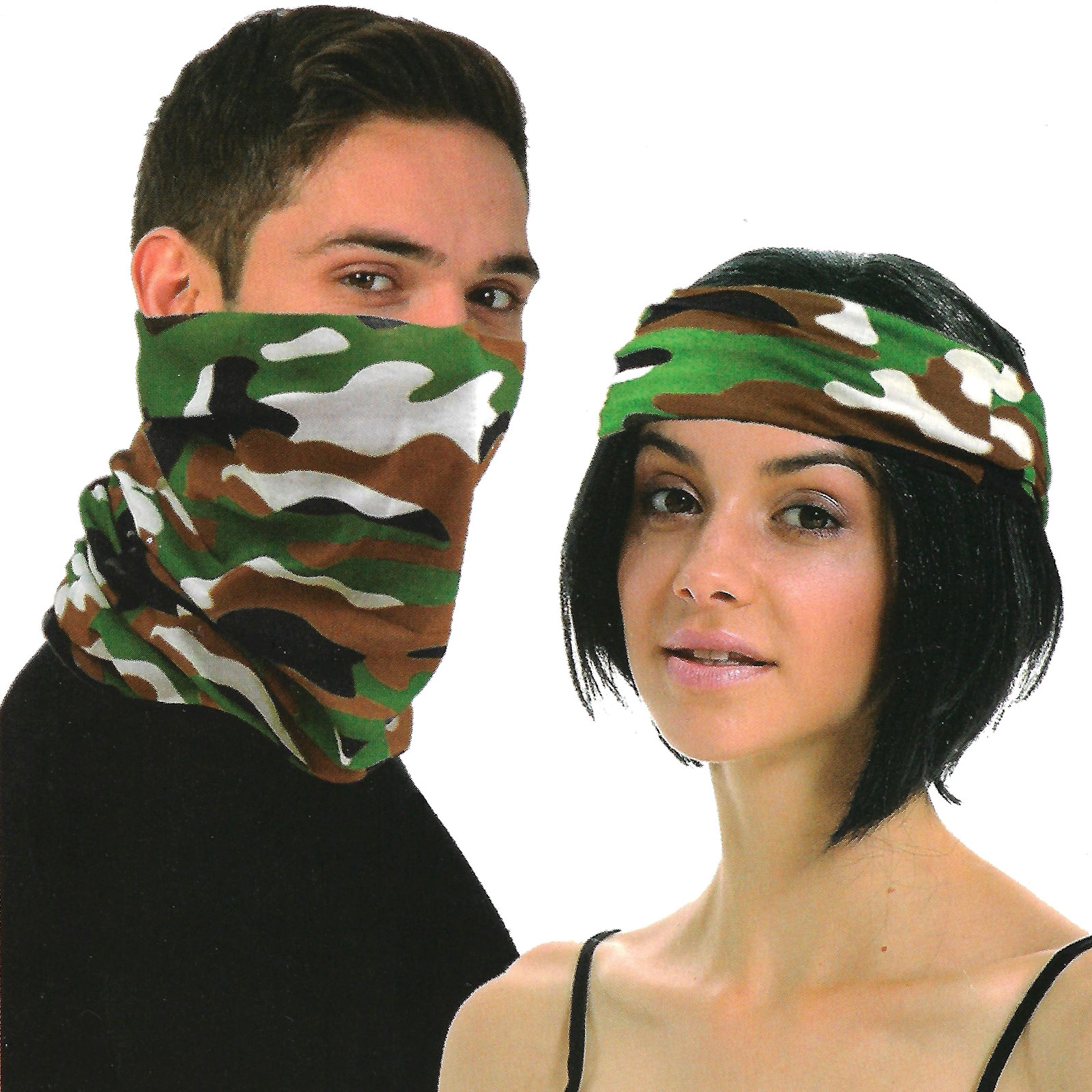 Army Camouflage Tube Bandana