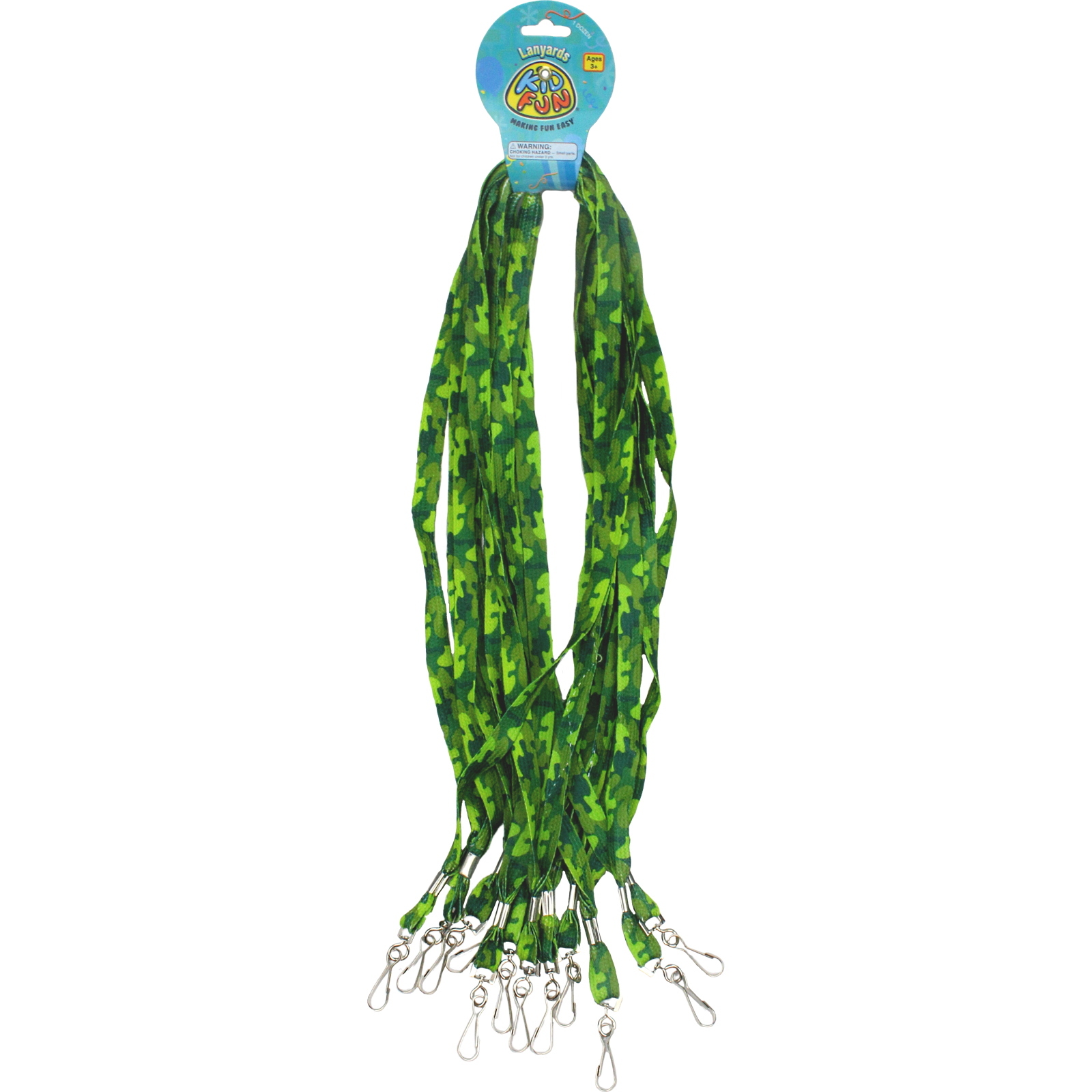 Camouflage Lanyards (Pack of 12)