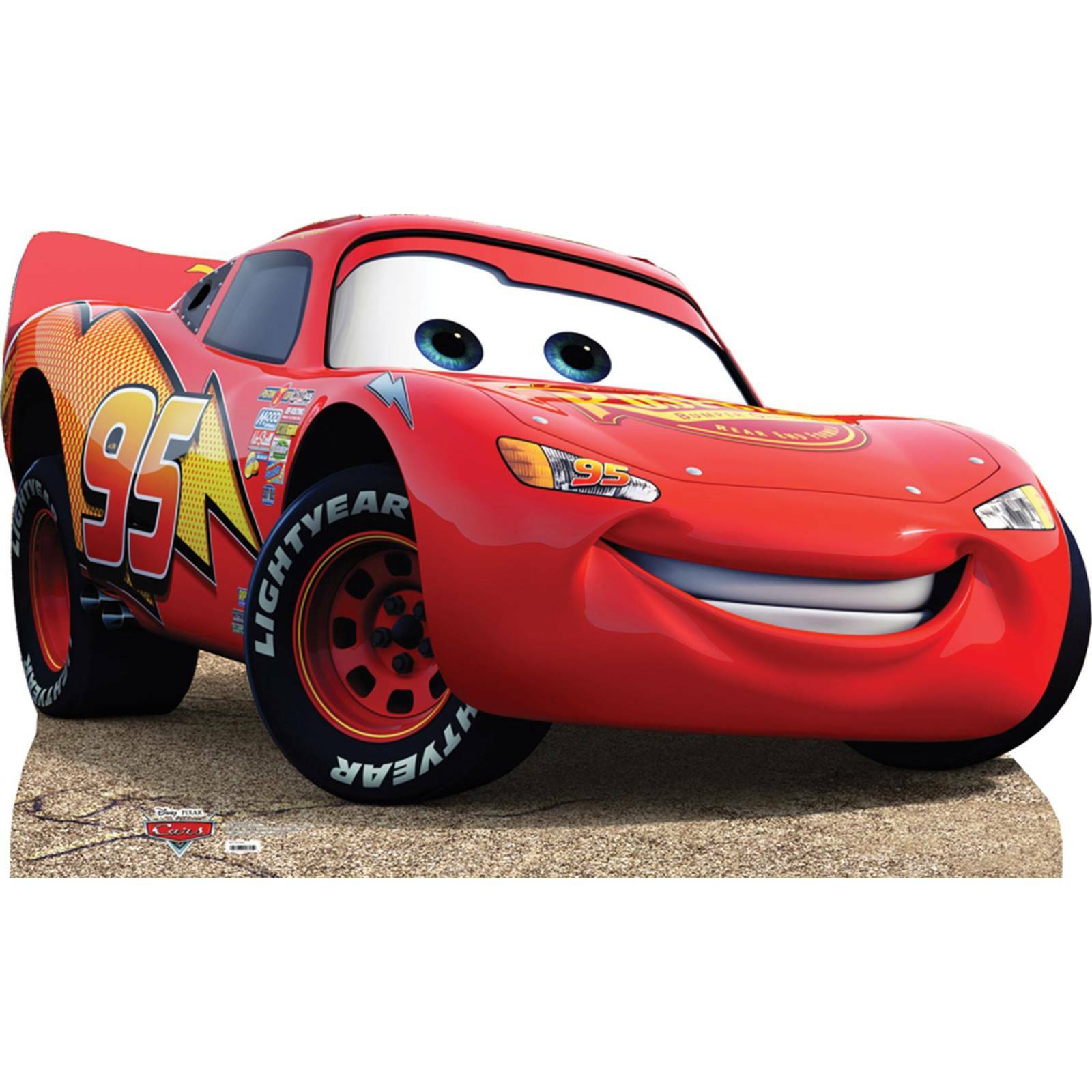 Disney Cars Lightning McQueen Stand Up Photo Prop