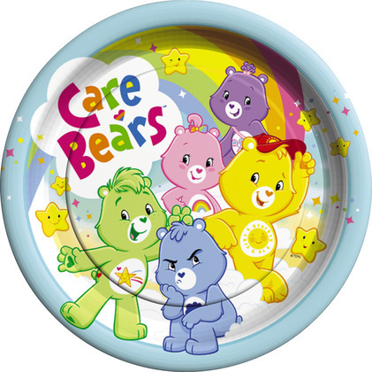Care Bears Large Paper Plates (Pack of 8)