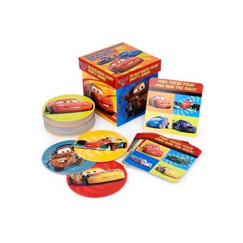 Cars Scavenger Hunt Party Game