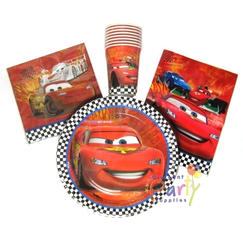 Cars 2 40 Piece Party Pack (For 8 Guests)