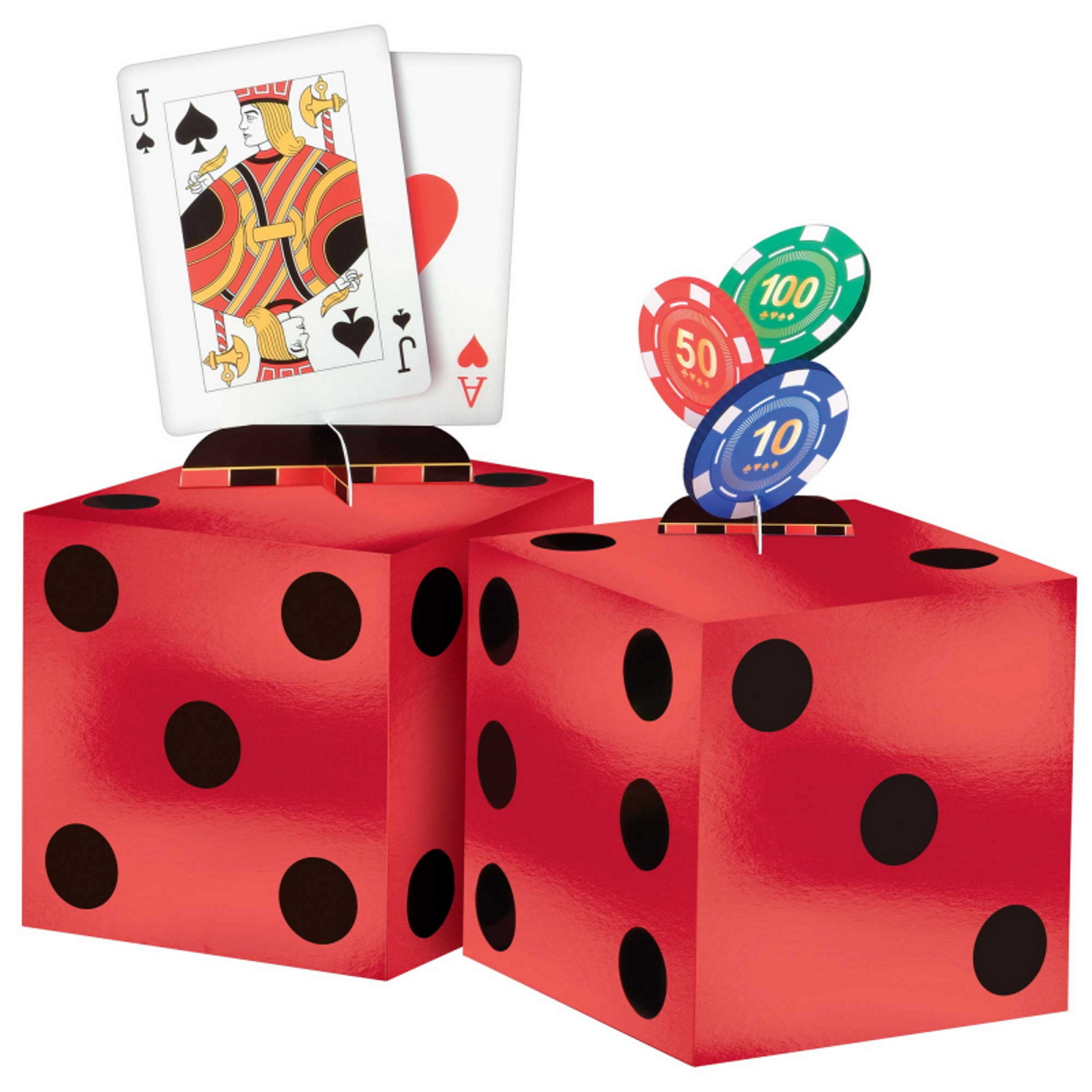 Roll The Dice Table Centrepiece Kit 