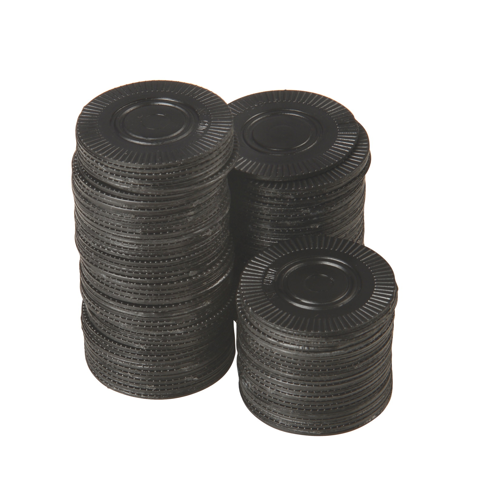 Casino Black Poker Chips (Pack of 100)