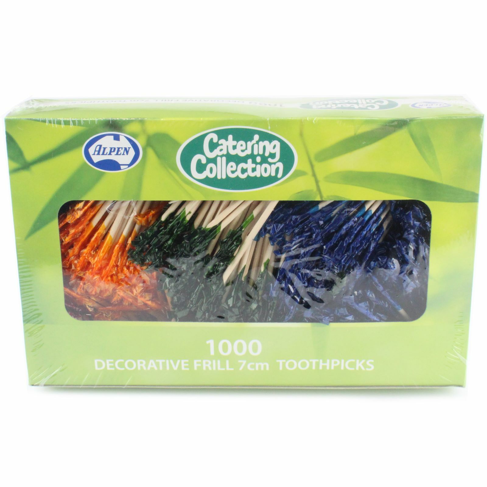 Frilled Toothpicks (Bulk Pack of 1000)