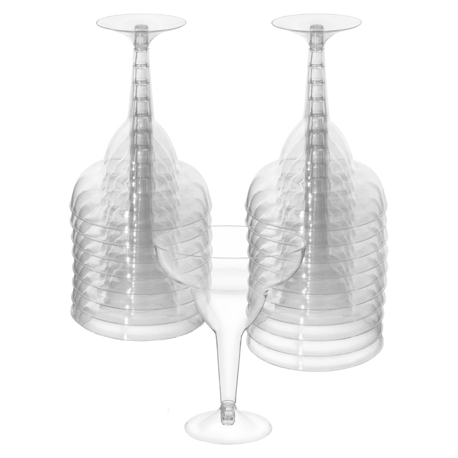 Plastic Margarita Glasses (Pack of 20)