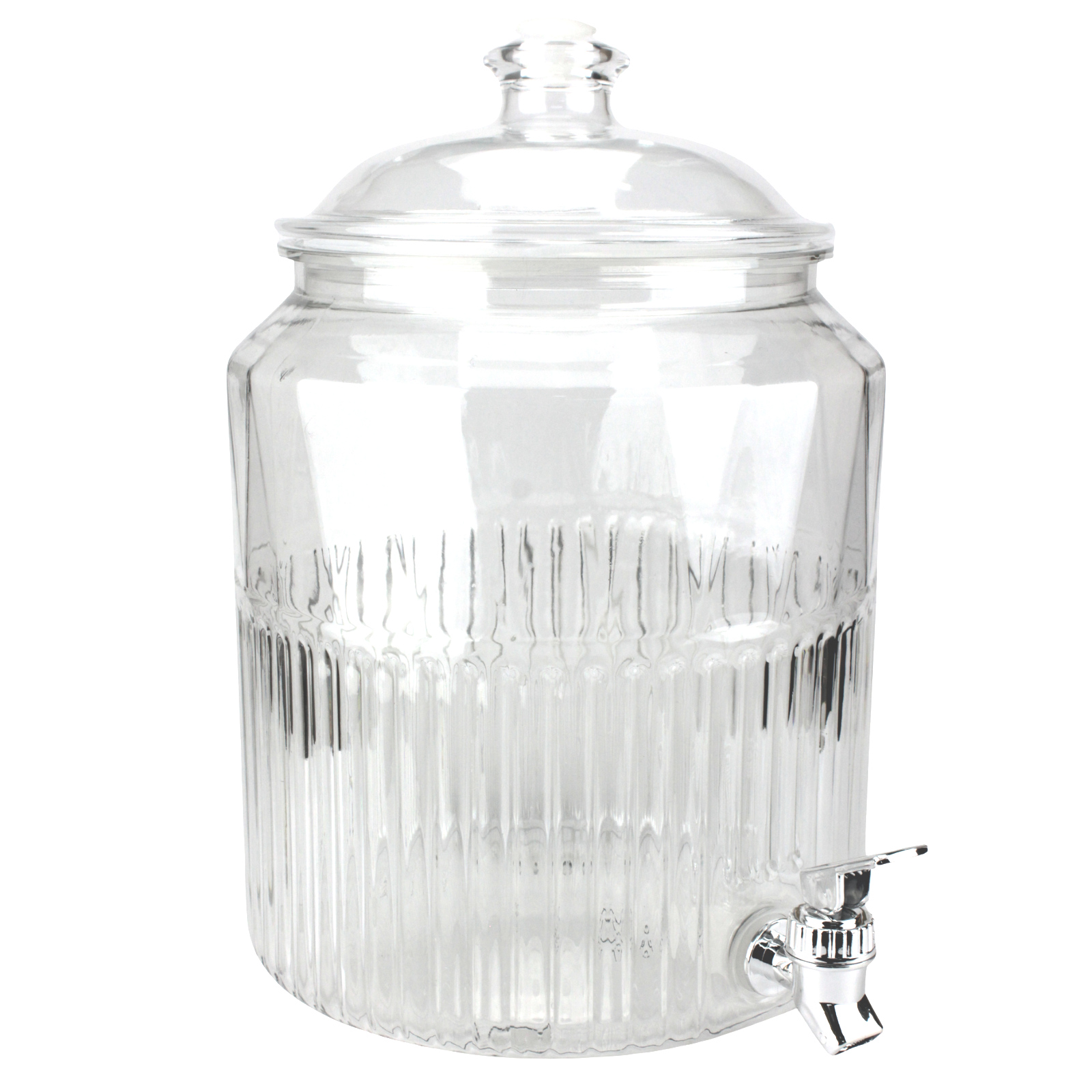 Clear Drink Dispenser With Tap 8L 