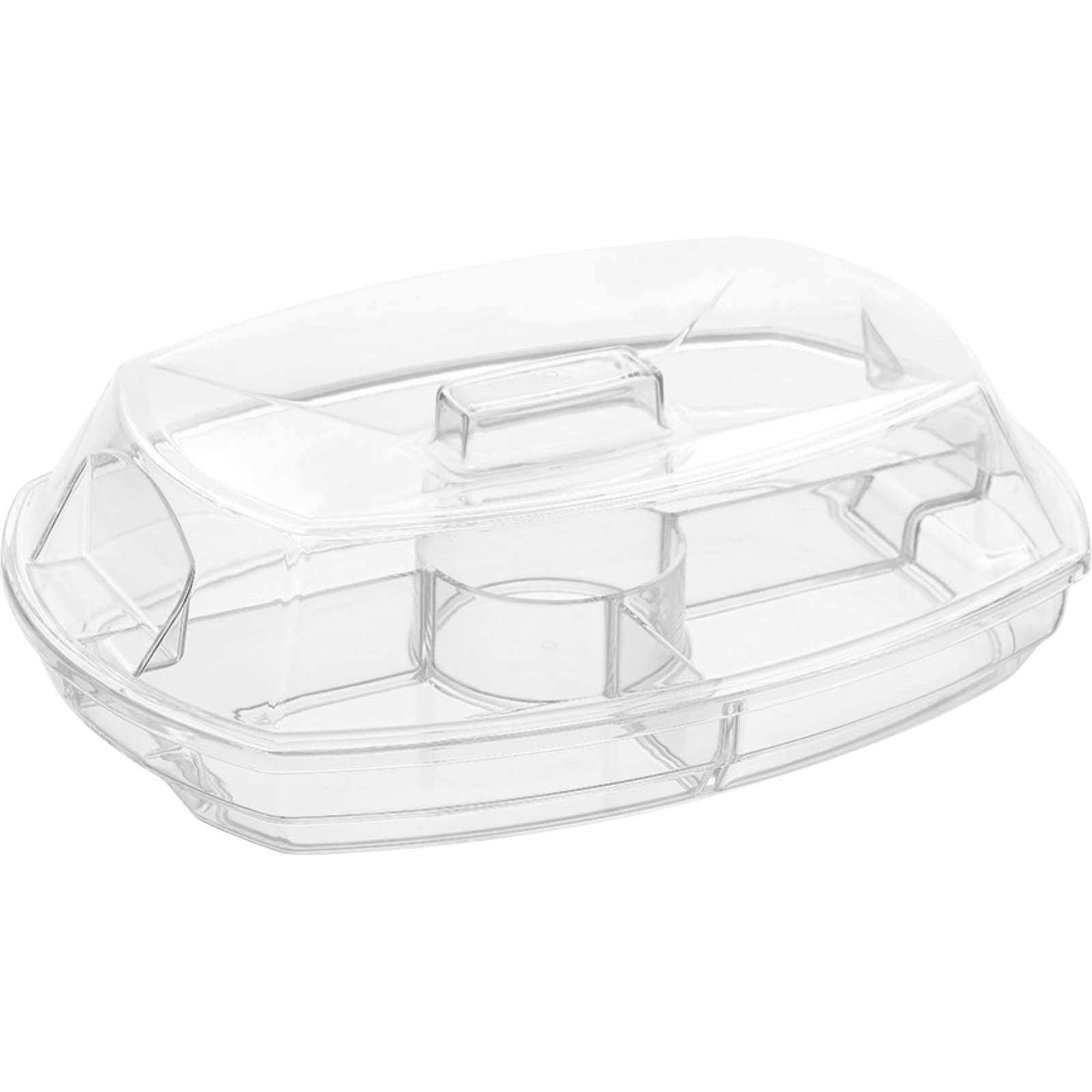 Lemon & Lime Crystal Chilled Serving Platter