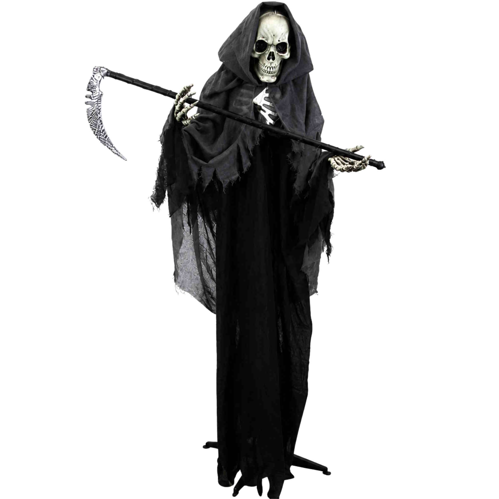 Animated Standing Grim Reaper Decoration 1.7m 