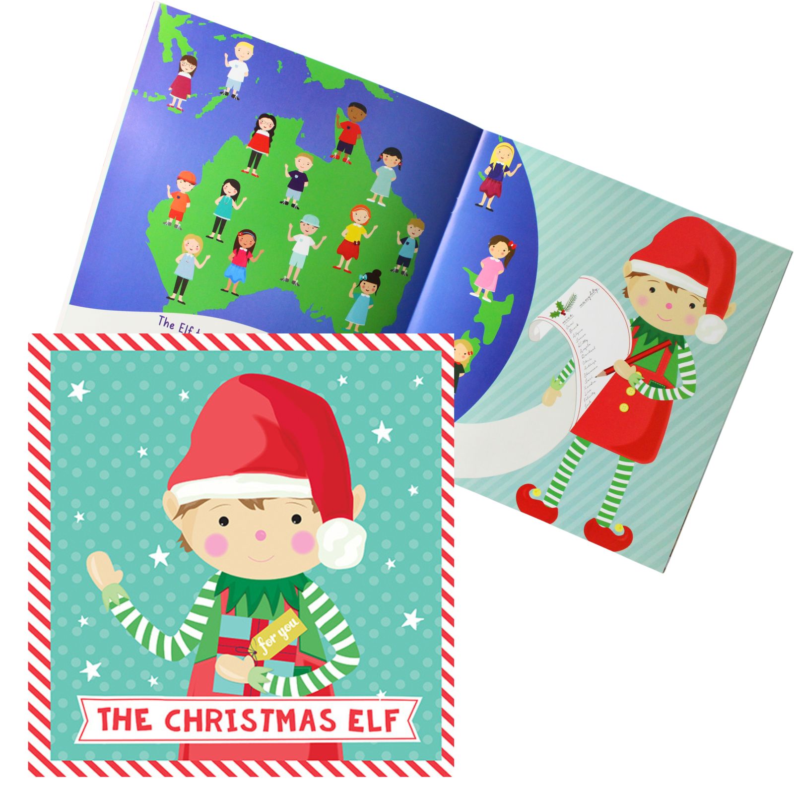 The Christmas Elf Kids Story Book