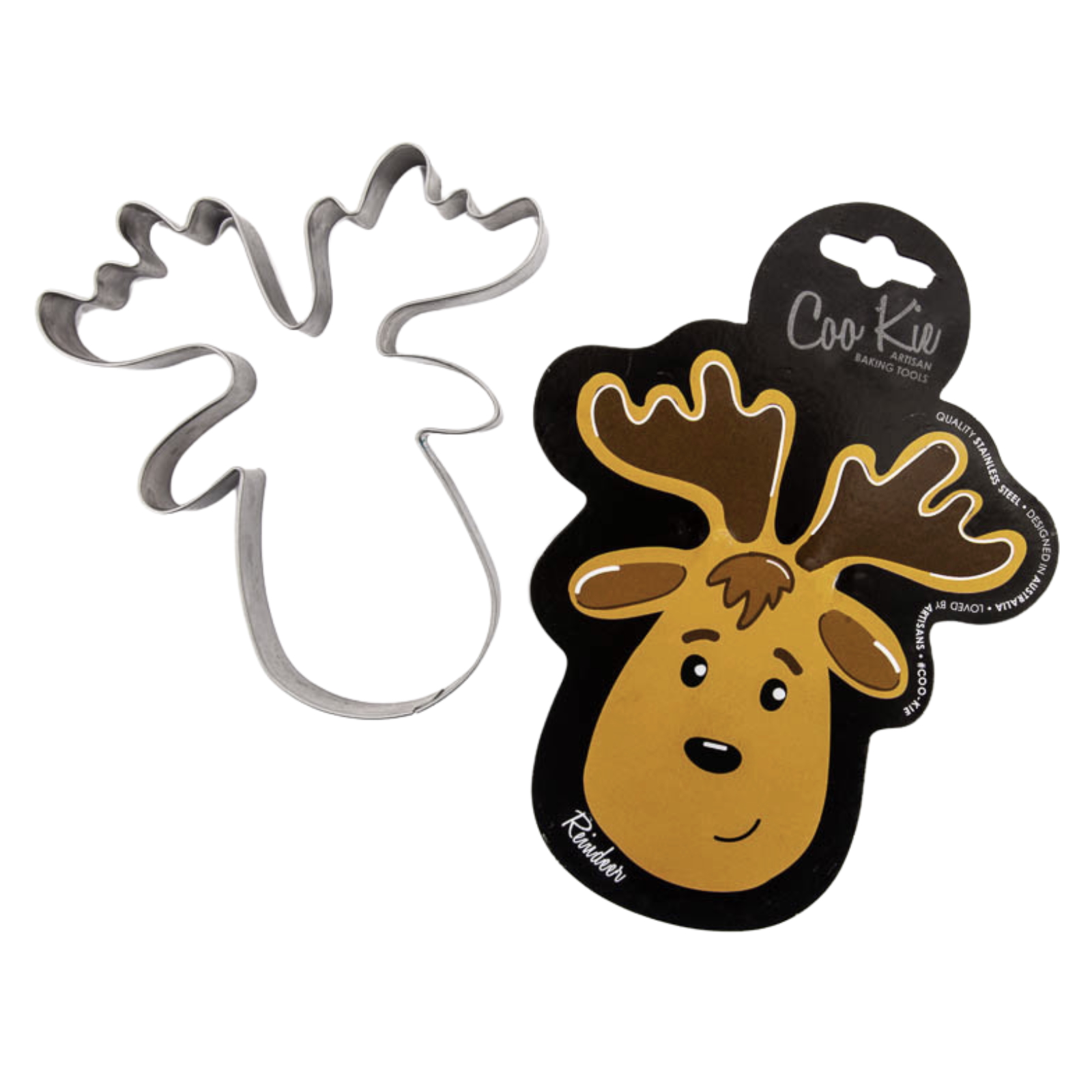 Coo Kie Reindeer Cookie Cutter 