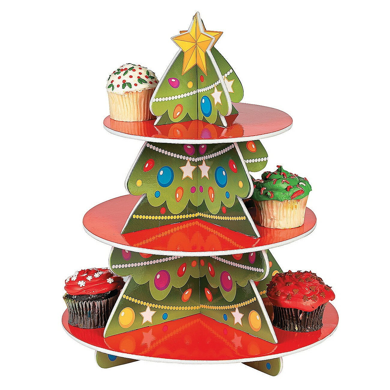 Christmas Tree Cupcake Stand
