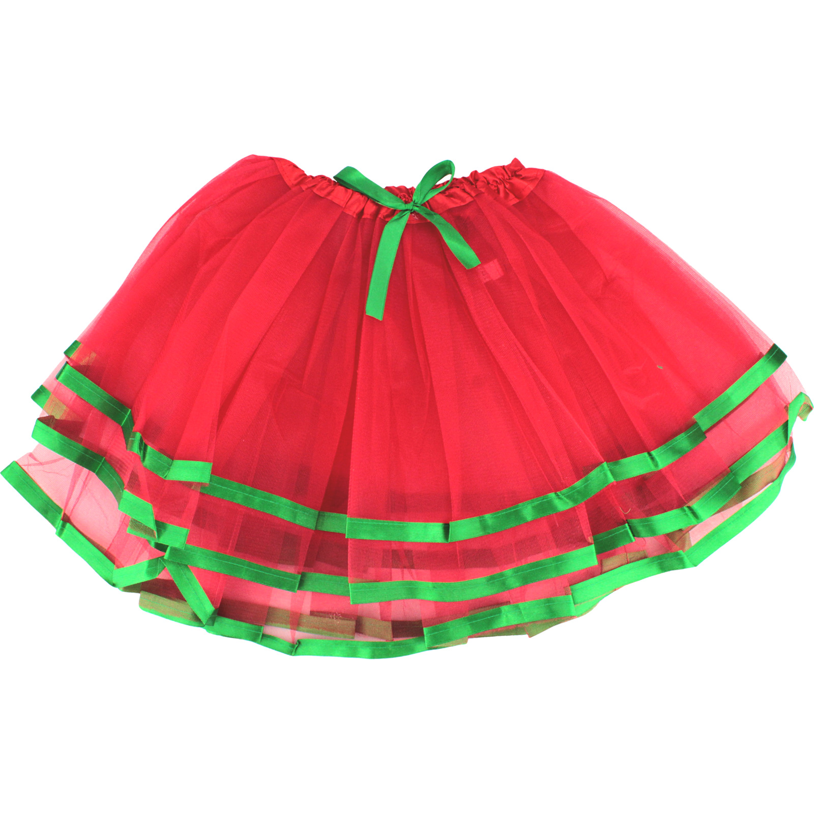Adult Christmas Wonderland Red and Green Tutu