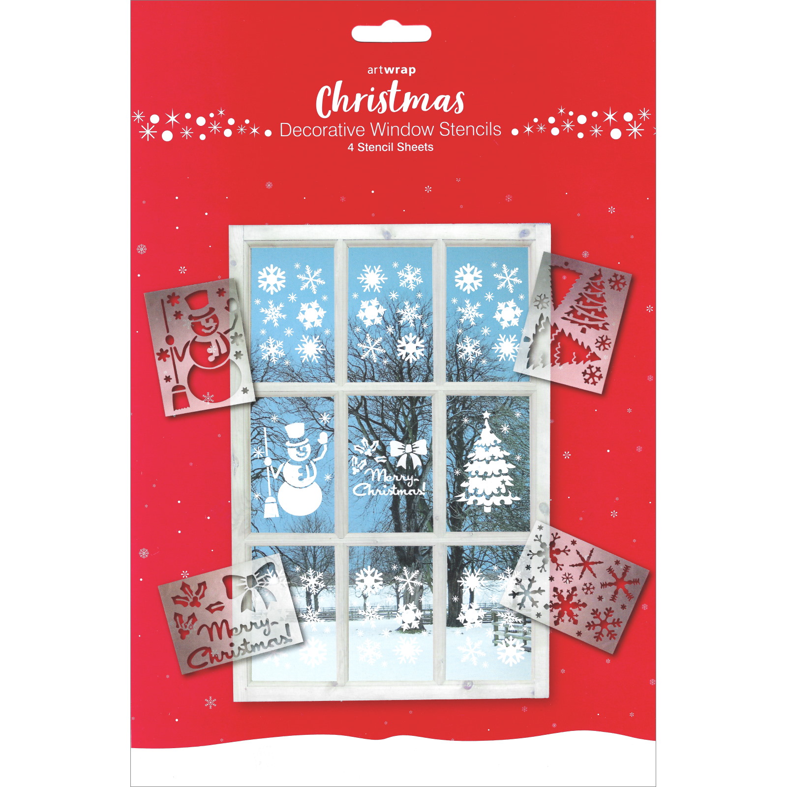 Christmas Window Stencil Set