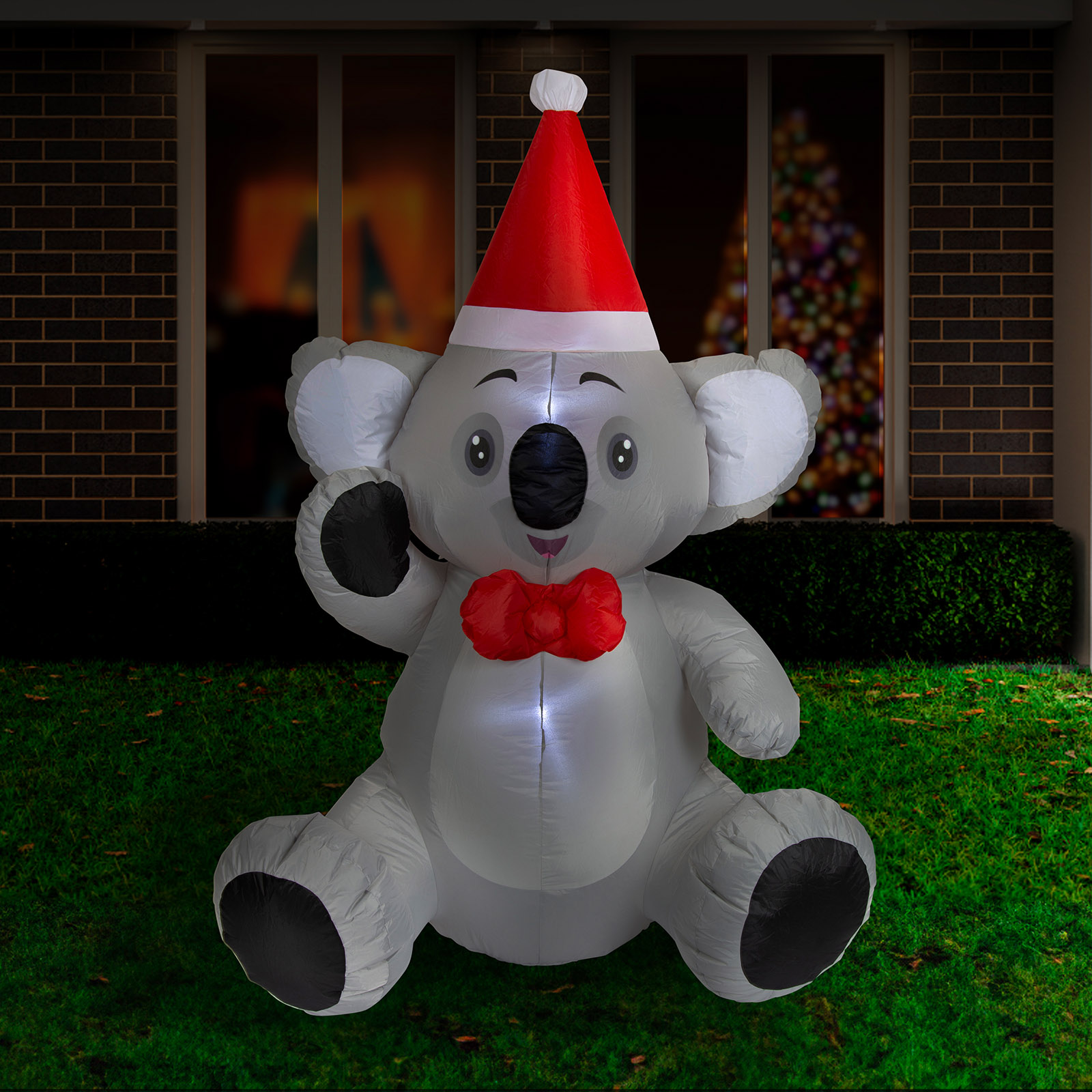 Inflatable Christmas Koala With LED Lights 150cm 