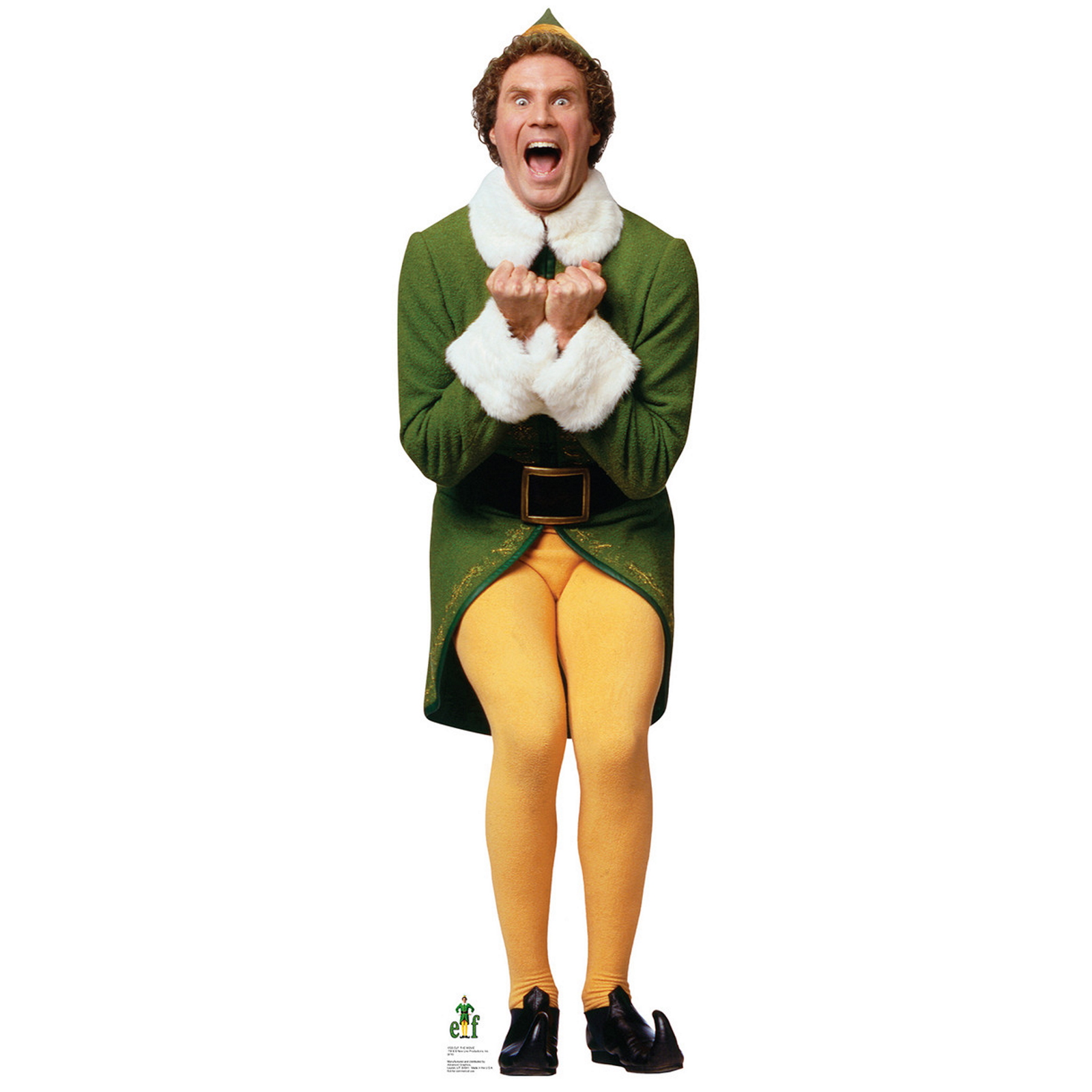 Buddy The Elf Stand Up Photo Prop