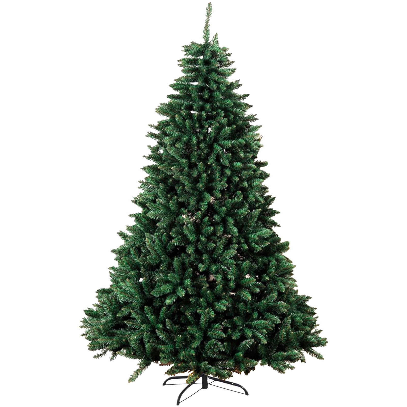 Artificial Green Christmas Tree 210cm (1798 Tips)