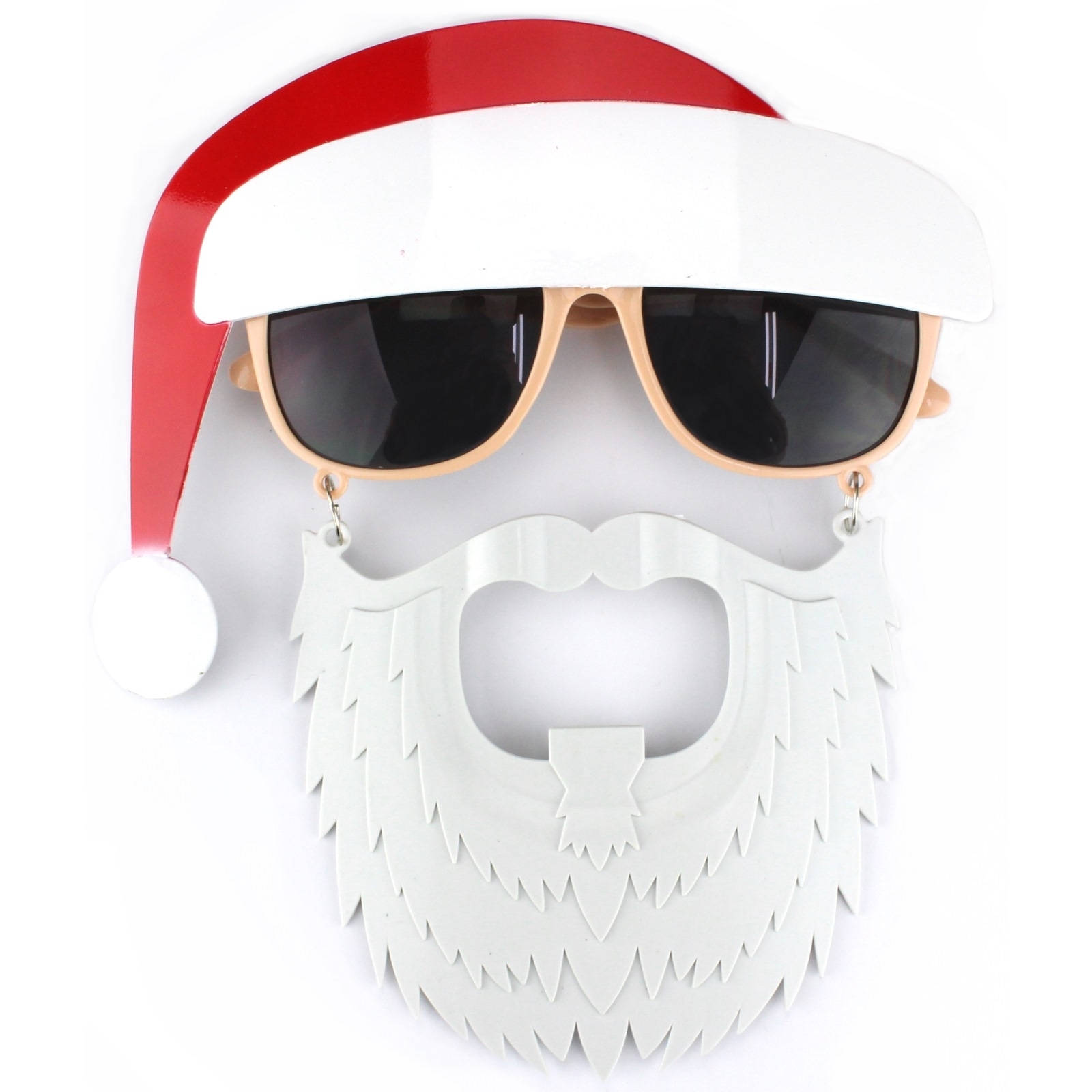 Santa Hat & Beard Glasses