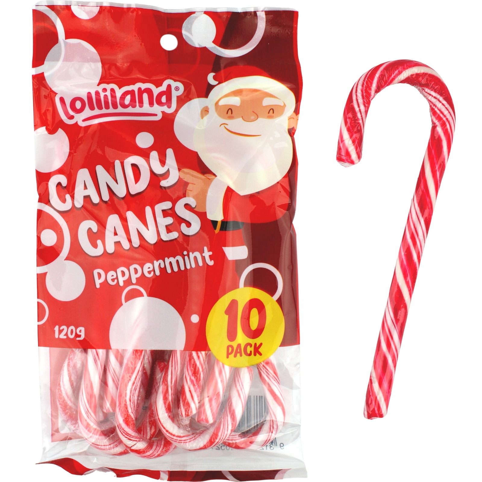 Christmas Candy Canes (Pack of 10)