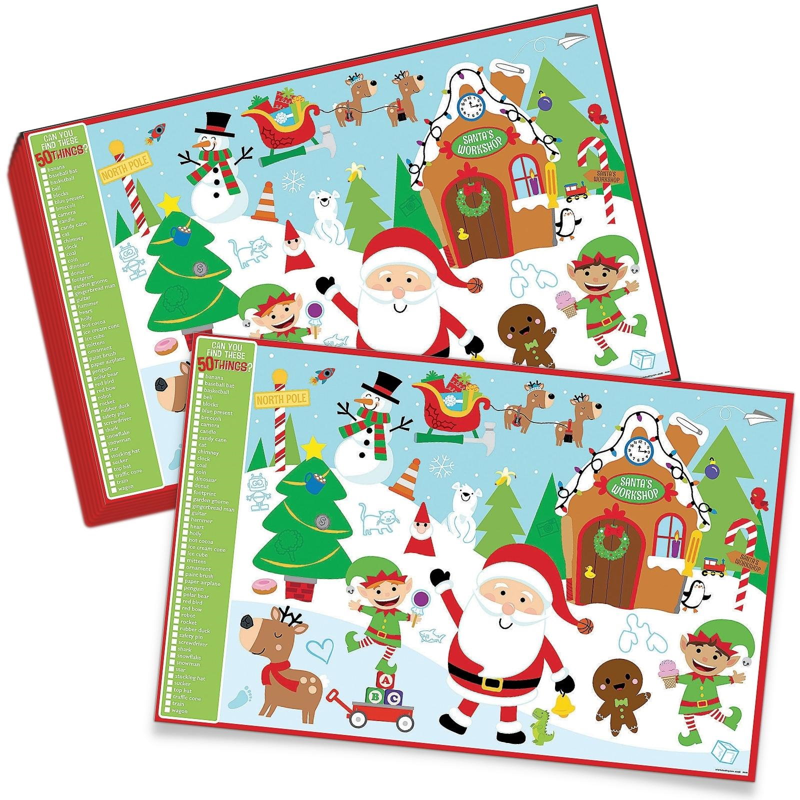 Christmas Hunt Activity Sheets (Pack of 50) 