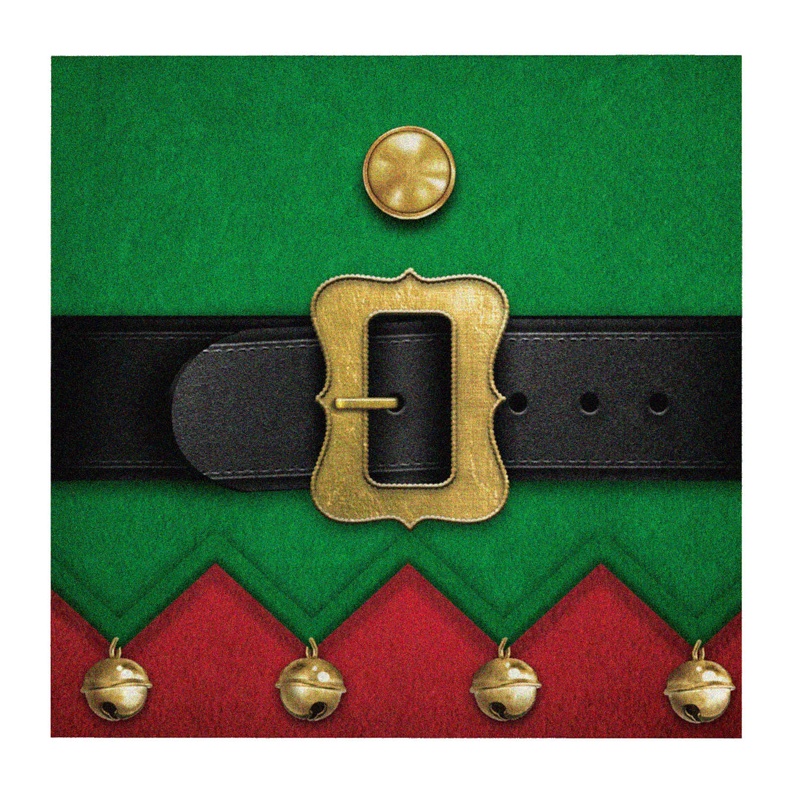 Santa's Suit Small Napkins / Serviettes (Pack of 16)