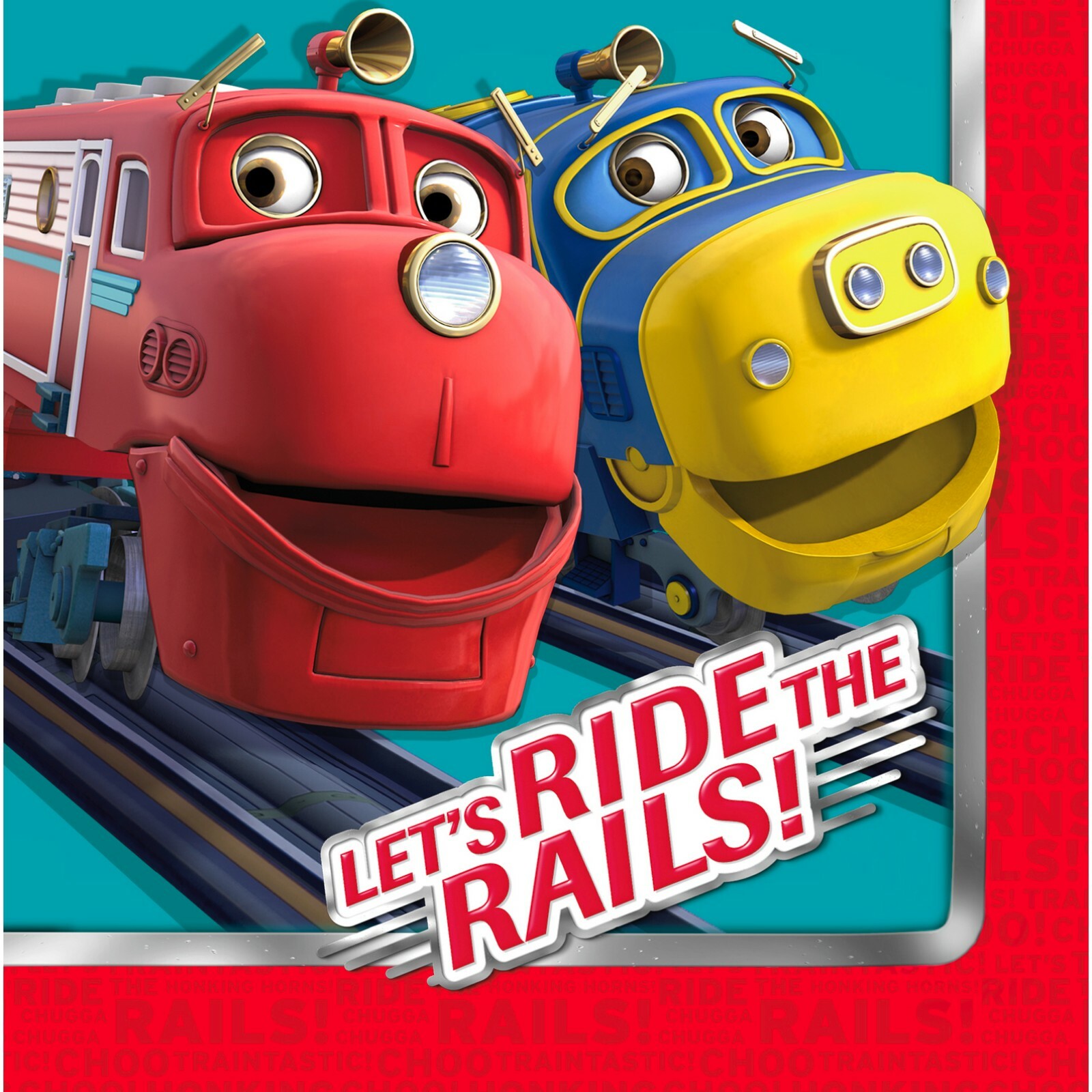 Chuggington Large Napkins / Serviettes (Pack of 16)