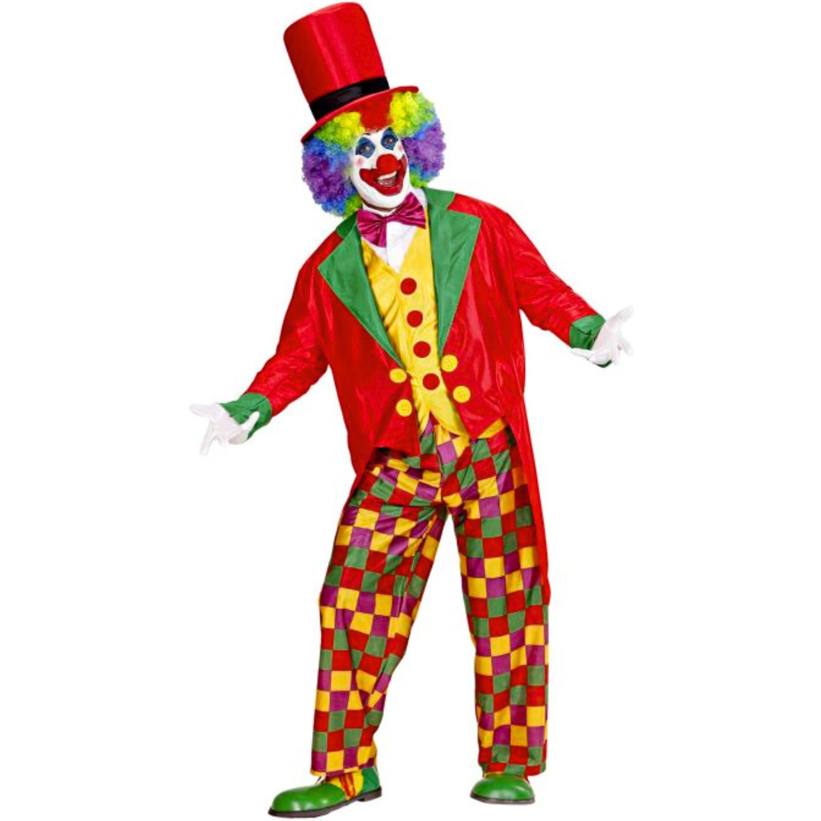 Adult Circus Clown Costume Small