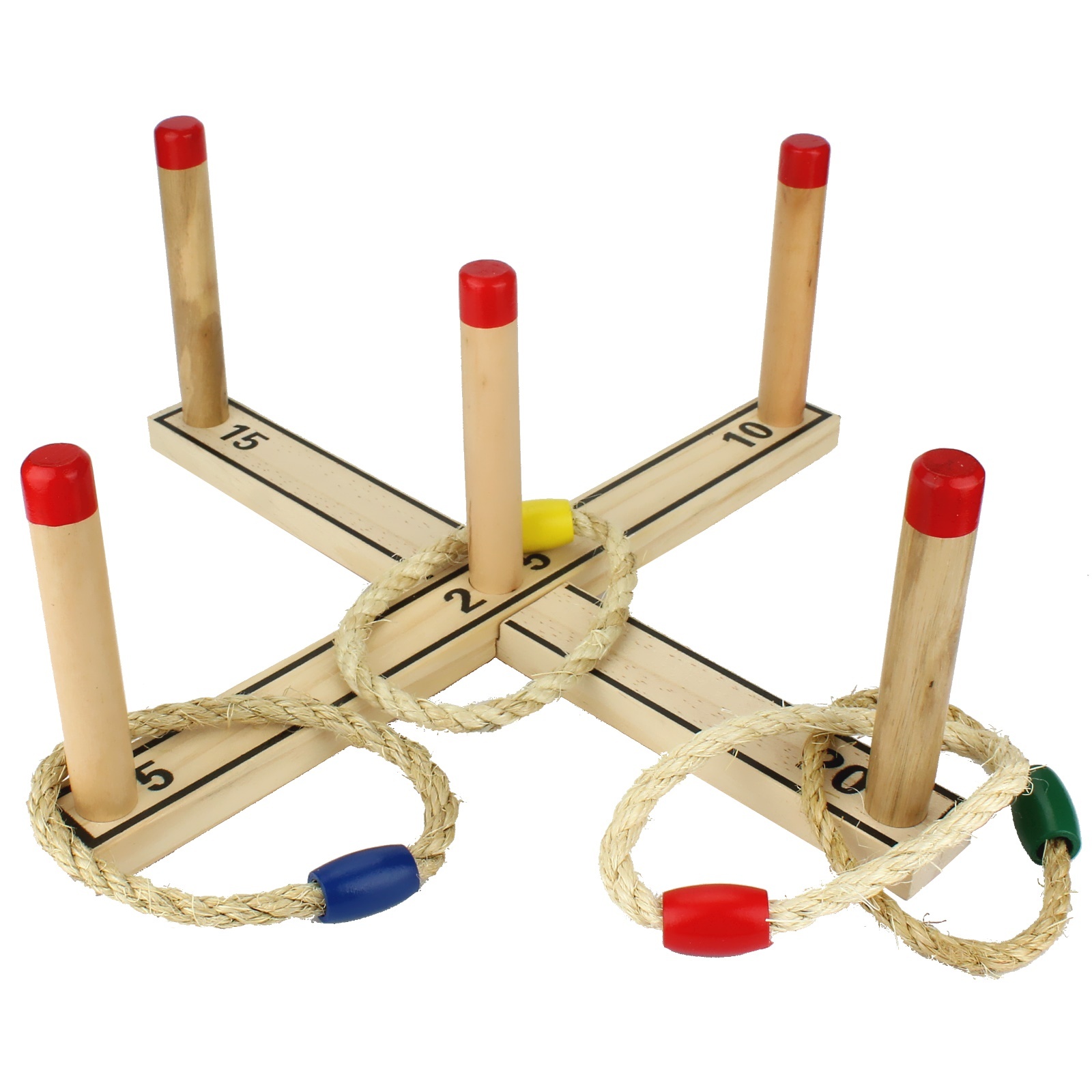 Wooden Ring Toss Party Game 