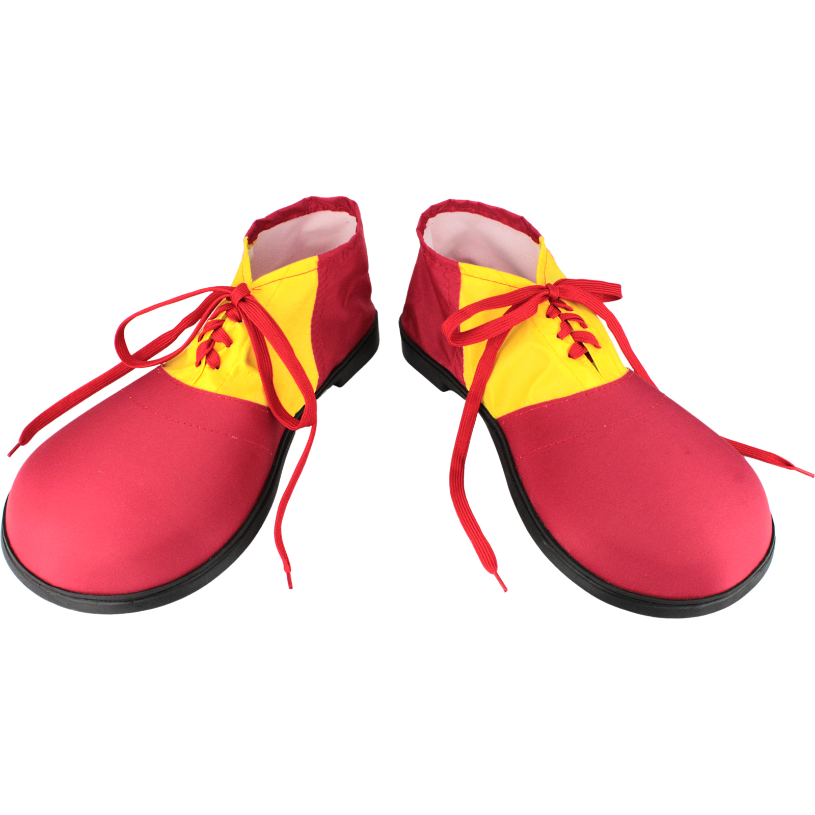 Red & Yellow Jumbo Adult Clown Shoes
