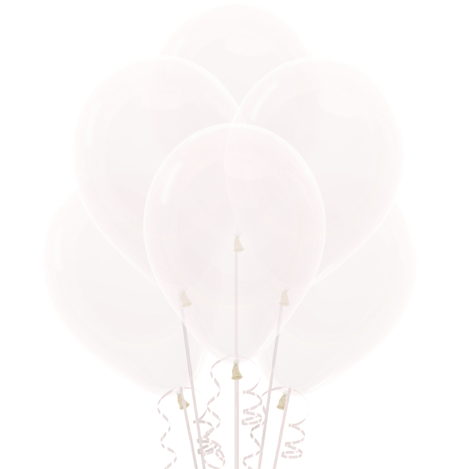Sempertex Fashion Clear Latex 30cm Balloons (Pack of 25)