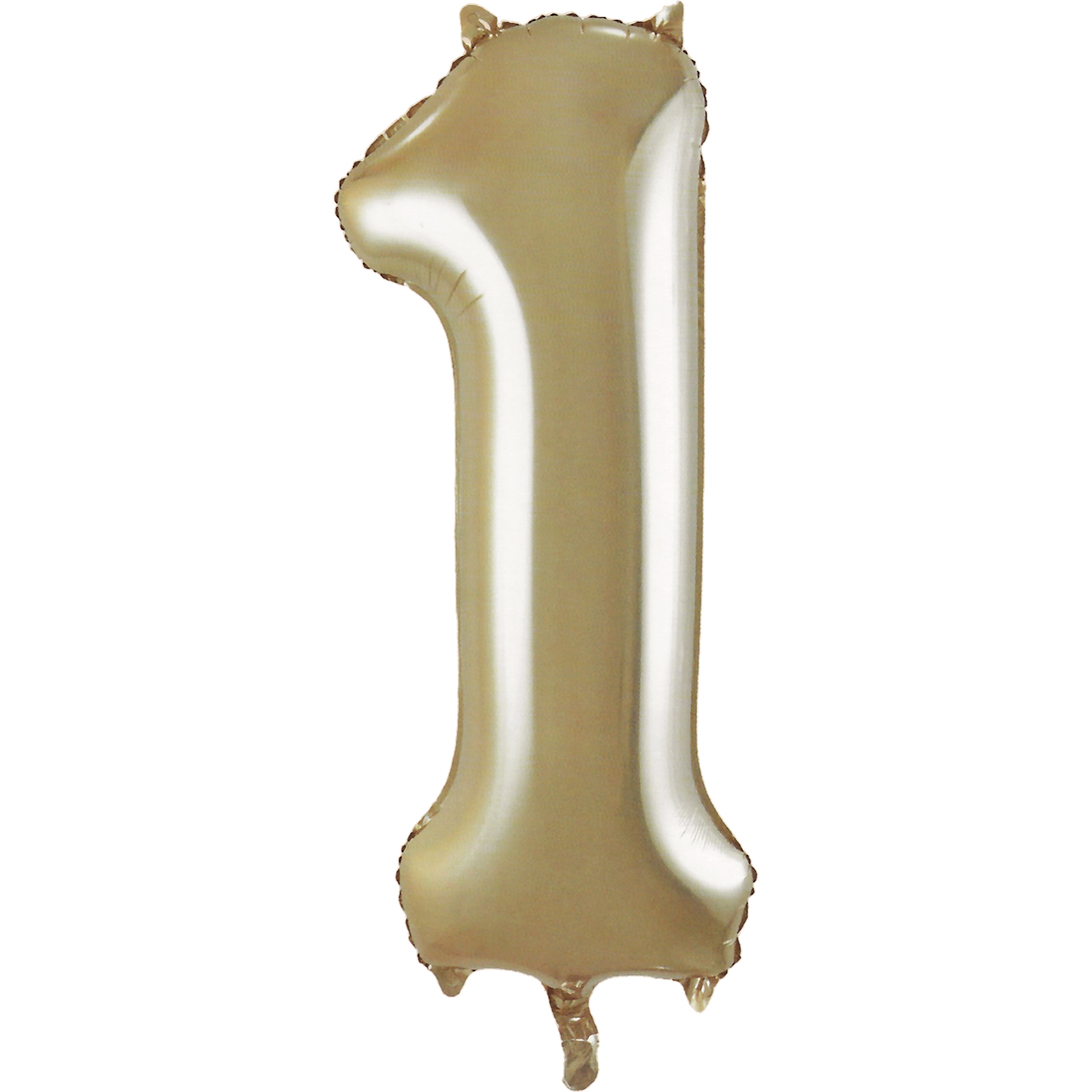 Champagne Gold Foil Number 1 Balloon 86cm