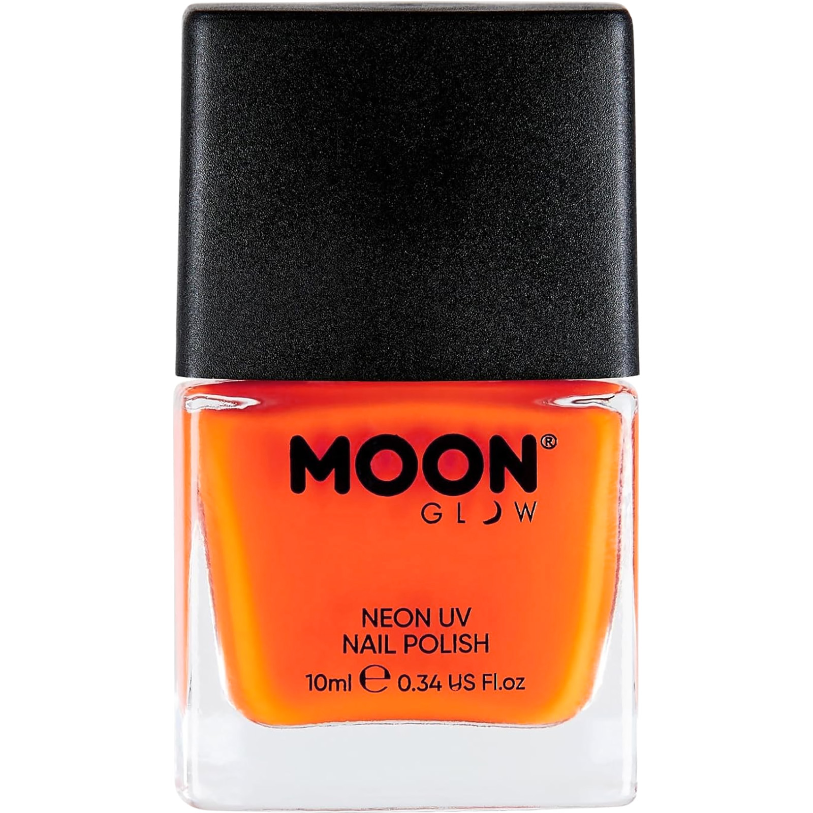 Moon Glow Intense Orange Neon UV Nail Polish 10ml 