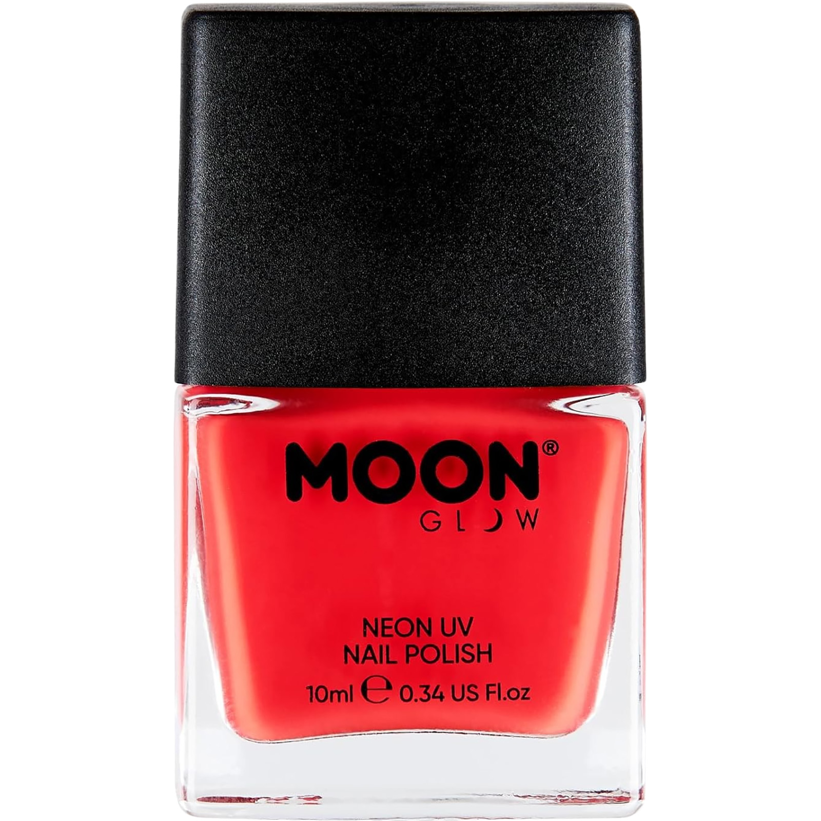 Moon Glow Intense Red Neon UV Nail Polish 10ml 