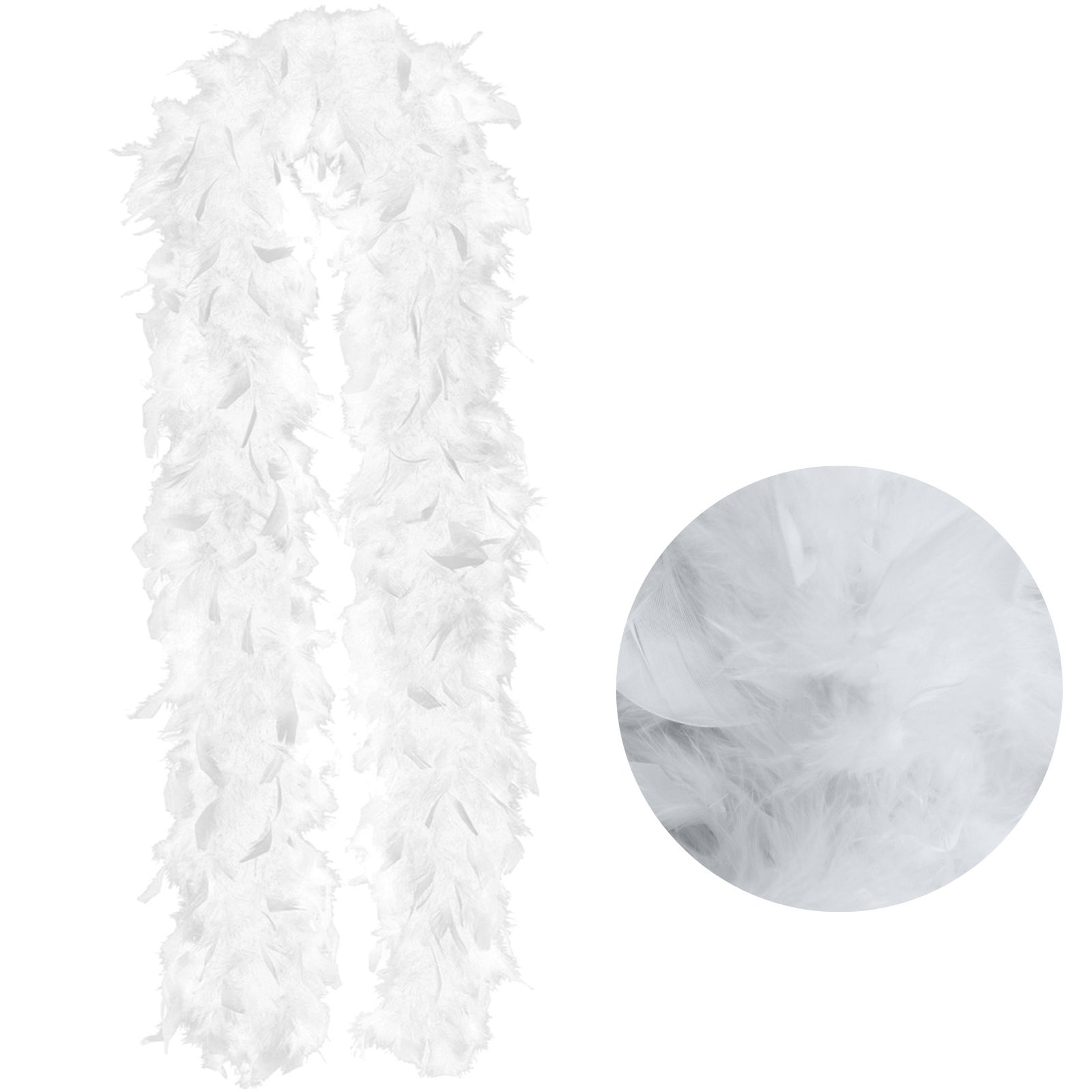 White Feather Boa