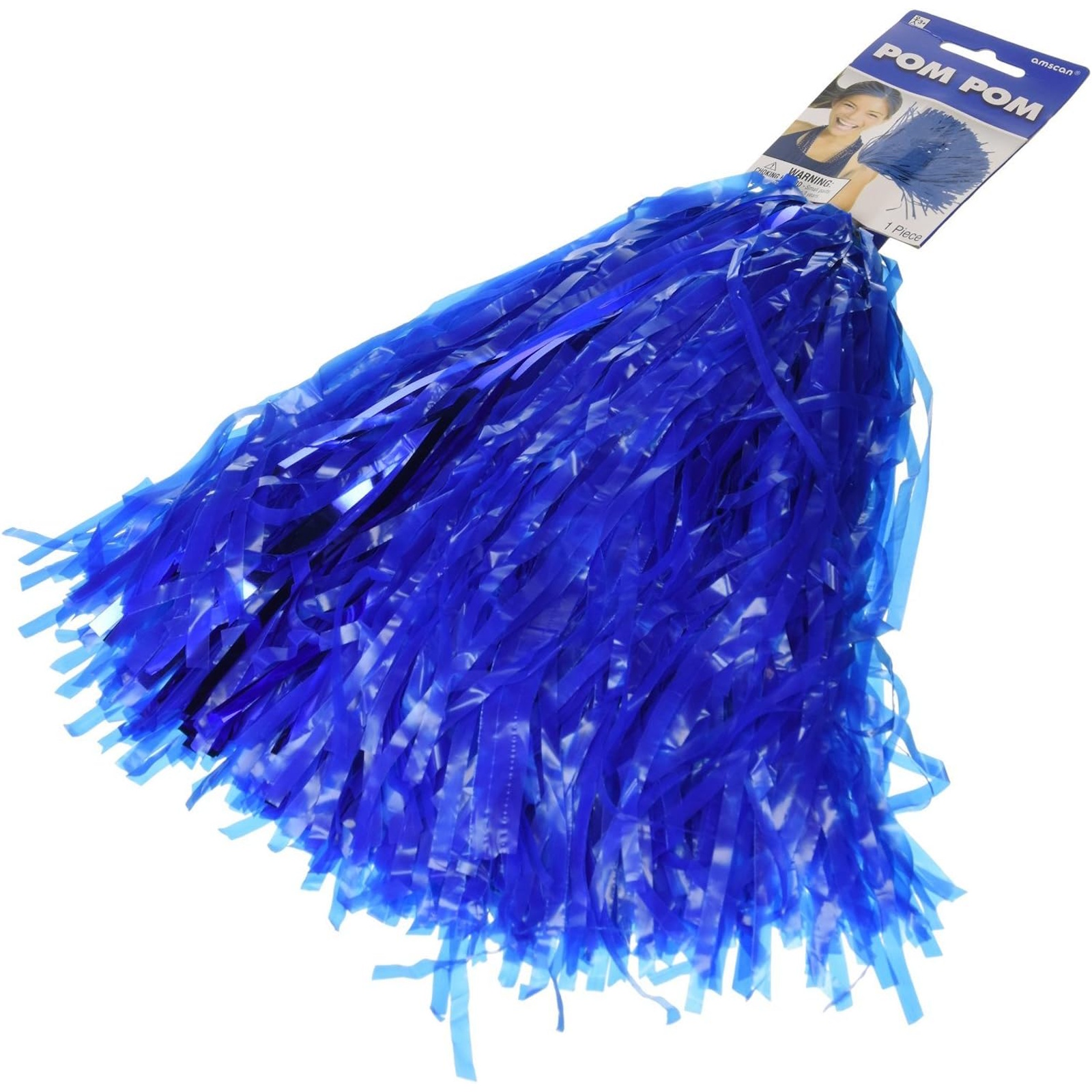 Bright Blue Pom Pom